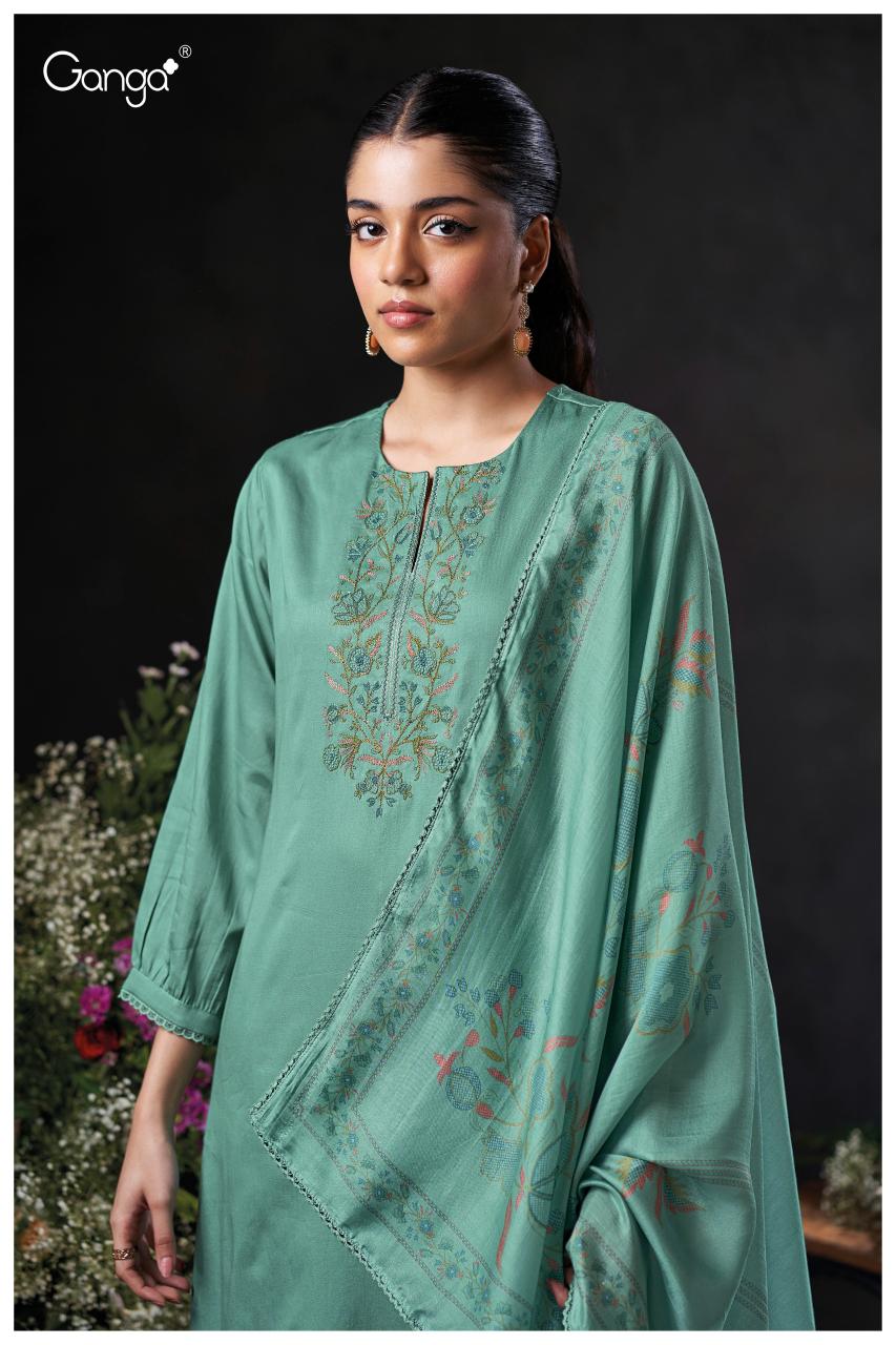 Ganga Milara 3869 catalog salwar kameez wholesale surat