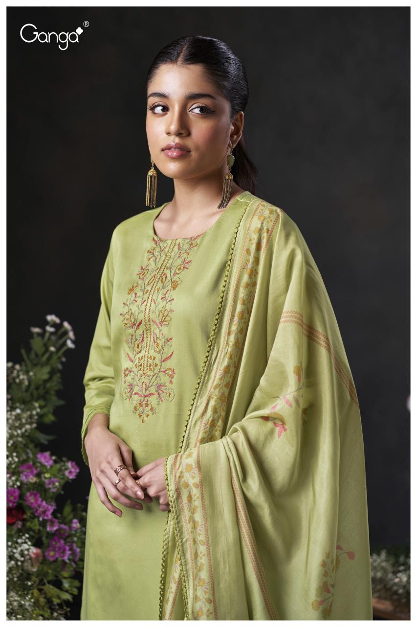 Ganga Milara 3869 catalog salwar kameez wholesale surat