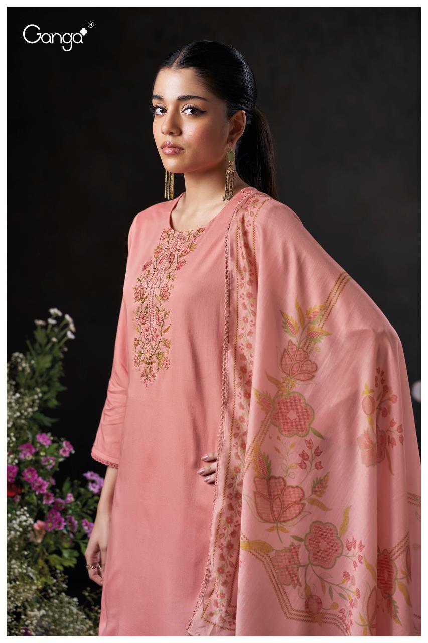 Ganga Milara 3869 catalog salwar kameez wholesale surat