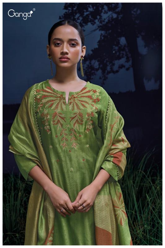 Ganga Milena 3056 catalog salwar kameez manufacturers surat
