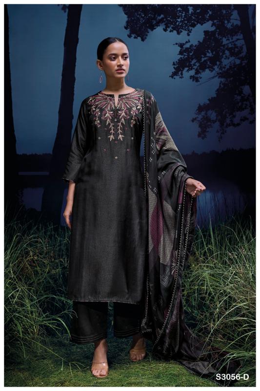 Ganga Milena 3056 catalog salwar kameez manufacturers surat