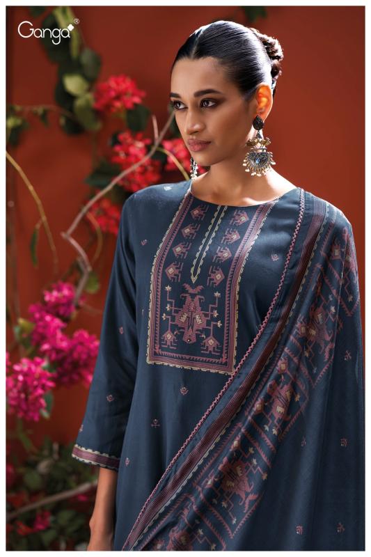 Ganga Naadia 3935 catalog wholesale suppliers of salwar kameez in surat gujarat