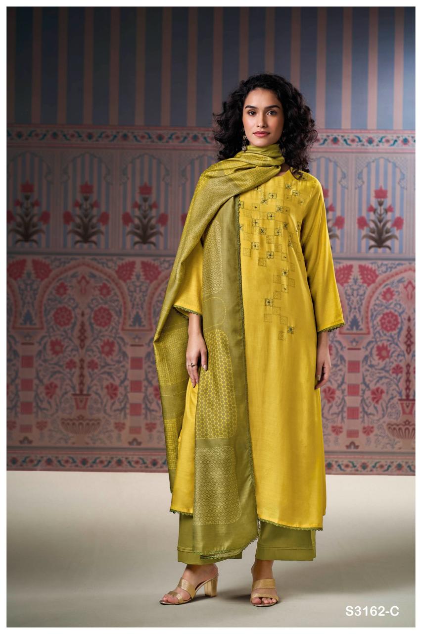 Ganga Nessa 3162 catalog salwar kameez india wholesale