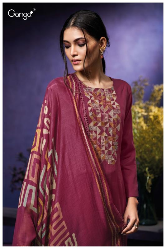 Ganga Oviana 3943 catalog wholesale salwar kameez suppliers in surat
