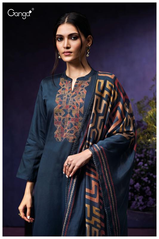 Ganga Oviana 3943 catalog wholesale salwar kameez suppliers in surat