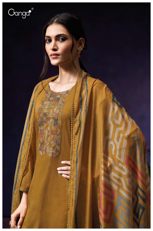 Ganga Oviana 3943 catalog wholesale salwar kameez suppliers in surat