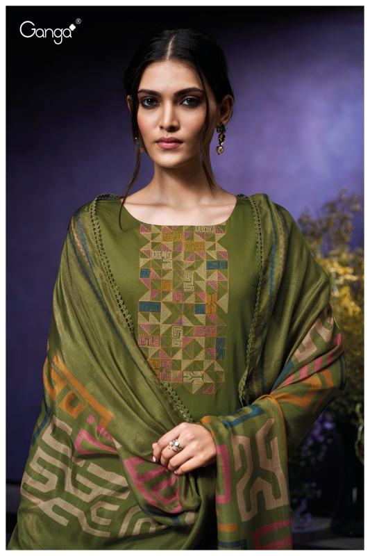Ganga Oviana 3943 catalog wholesale salwar kameez suppliers in surat