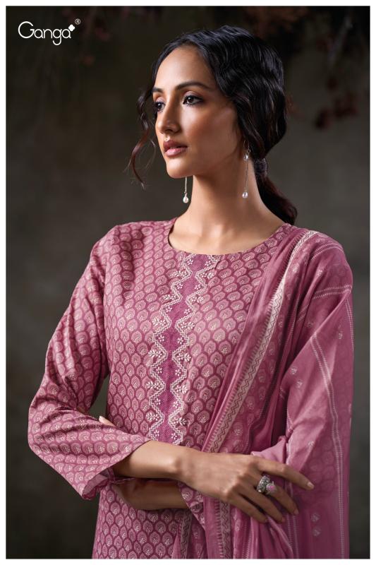 Ganga Qazzin 3803 catalog salwar kameez suppliers in surat