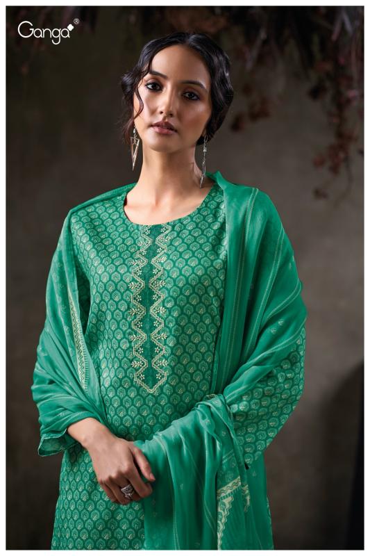 Ganga Qazzin 3803 catalog salwar kameez suppliers in surat