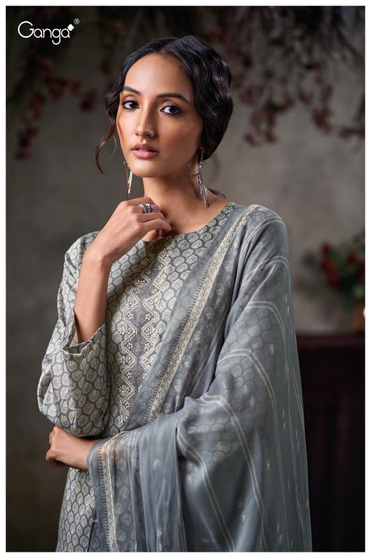 Ganga Qazzin 3803 catalog salwar kameez suppliers in surat