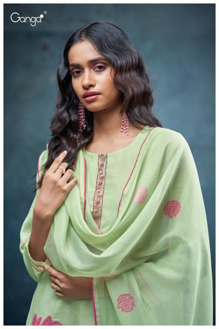 Ganga Reva 3666 catalog wholesale salwar kameez dealers