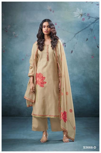 Ganga Reva 3666 catalog wholesale salwar kameez dealers