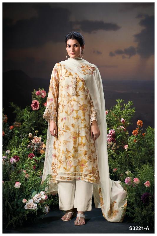 Ganga Saiya 3221 catalog wholesale dealers in salwar kameez surat