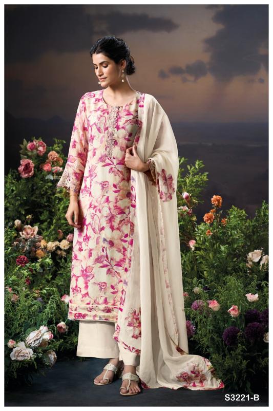 Ganga Saiya 3221 catalog wholesale dealers in salwar kameez surat