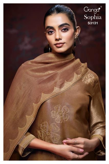 Ganga Sophia 3131 catalog wholesale salwar kameez fabric