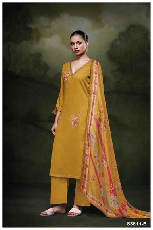 Ganga Yennoha 3811 catalog surat salwar kameez wholesalers online