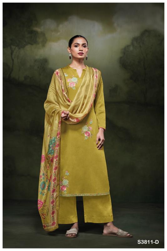 Ganga Yennoha 3811 catalog surat salwar kameez wholesalers online