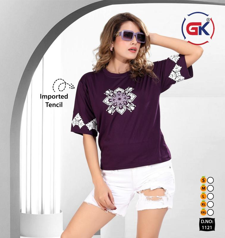 GK D 1121 catalog  t shirt for women