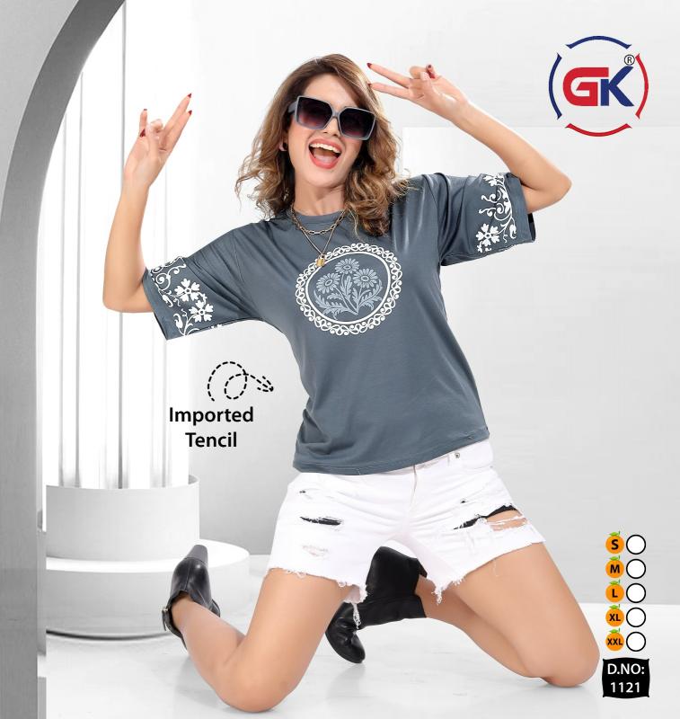 GK D 1121 catalog  t shirt for women