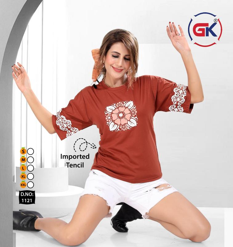 GK D 1121 catalog  t shirt for women