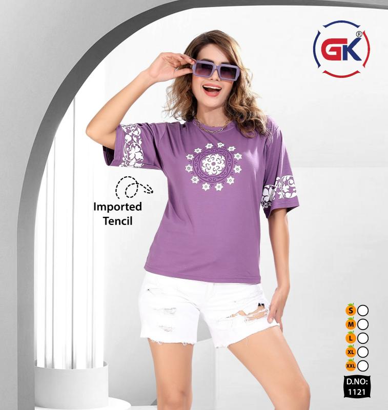 GK D 1121 catalog  t shirt for women