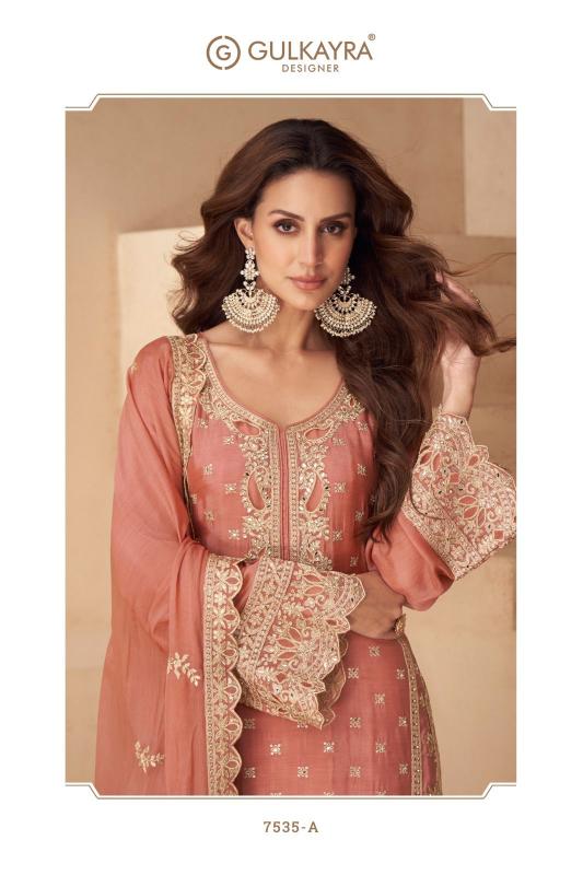 Gulkayra Lotus catalog wholesale unstitched salwar kameez material online india