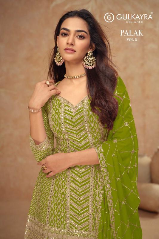 Gulkayra Palak Vol 5 Catalog designer salwar kameez at wholesale price
