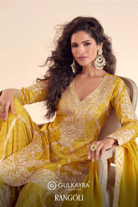 Gulkayra Rangoli catalog designer salwar kameez surat