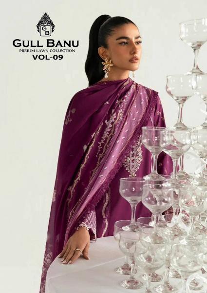Gull Banu Vol-9 – Karachi Dress Material - Wholesale Catalog