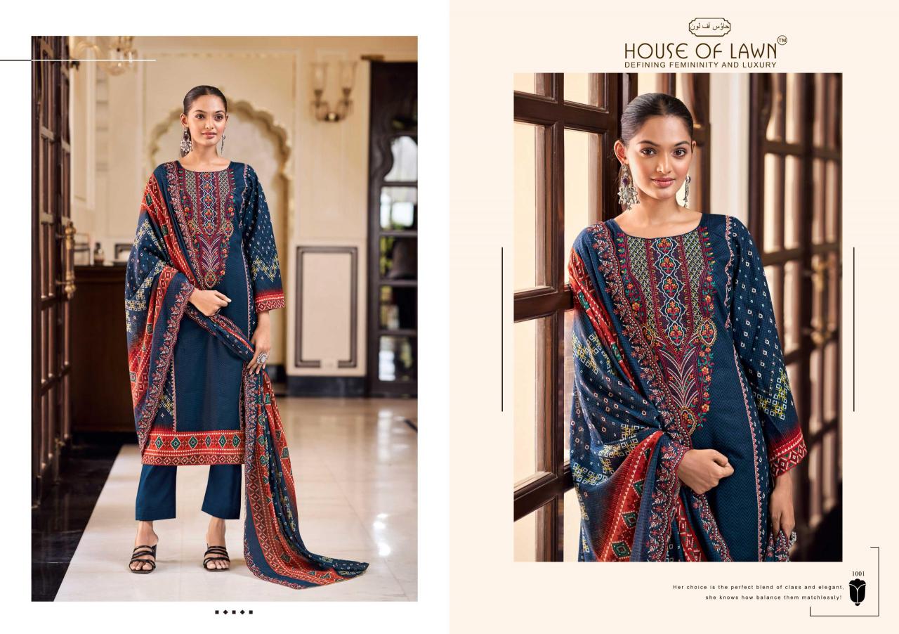 House Of Lawn Bin Saeed catalog pakistani lawn suits wholesale in bangladesh