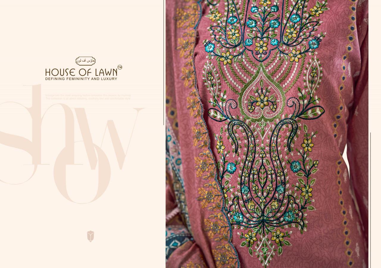 House Of Lawn Bin Saeed catalog pakistani lawn suits wholesale in bangladesh