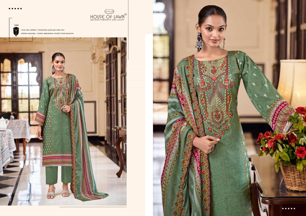 House Of Lawn Bin Saeed catalog pakistani lawn suits wholesale in bangladesh