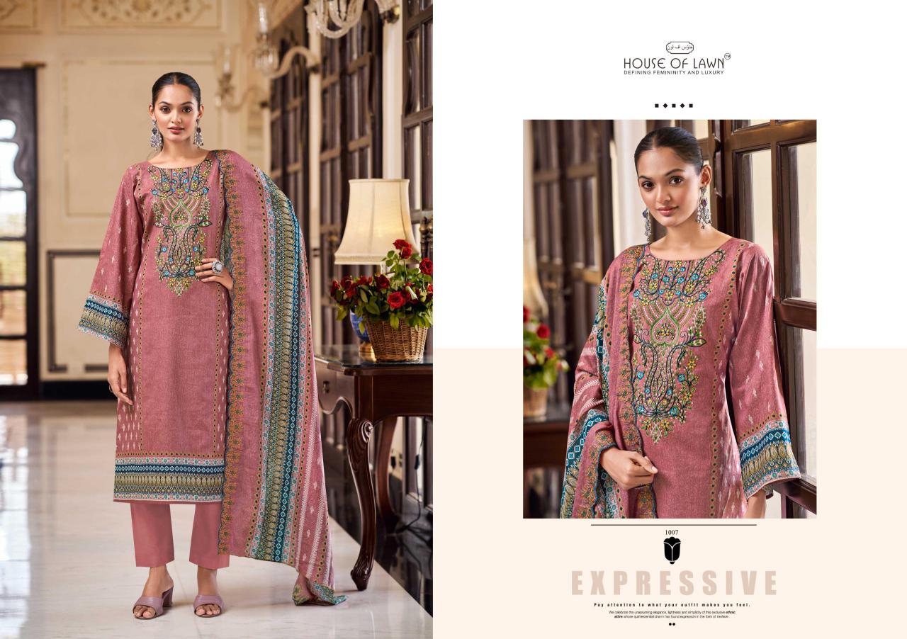 House Of Lawn Bin Saeed catalog pakistani lawn suits wholesale in bangladesh