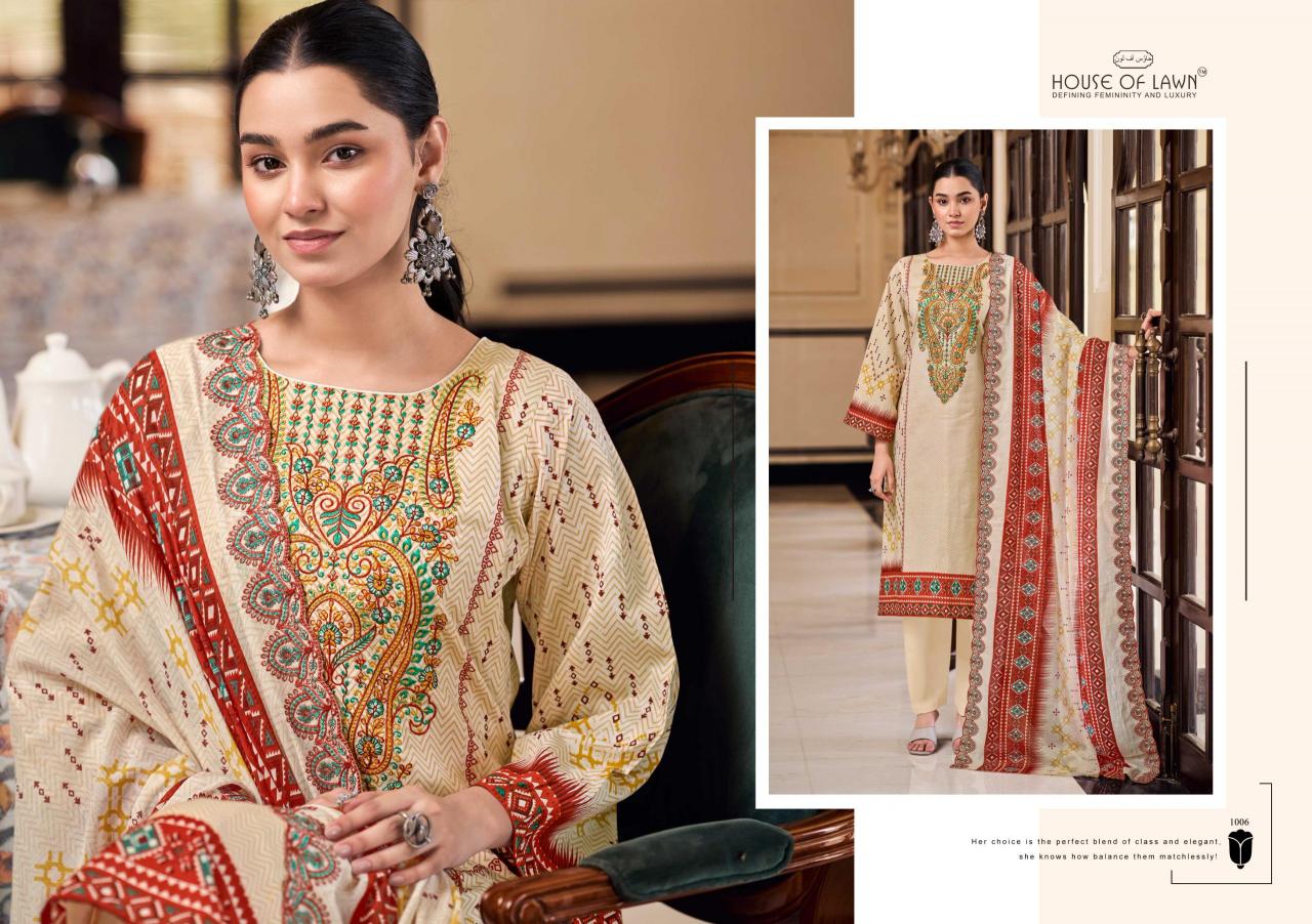 House Of Lawn Bin Saeed catalog pakistani lawn suits wholesale in bangladesh