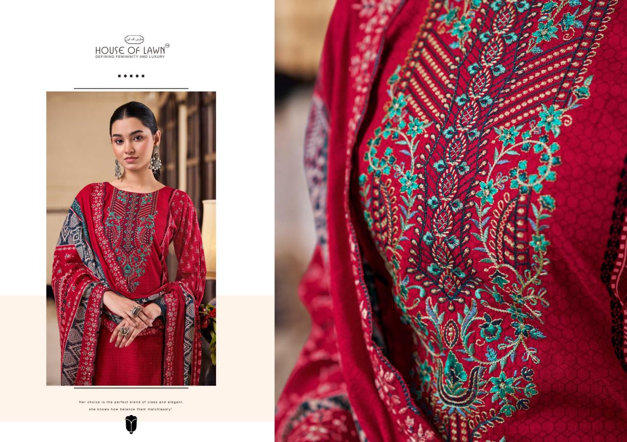 House Of Lawn Bin Saeed catalog pakistani lawn suits wholesale in bangladesh