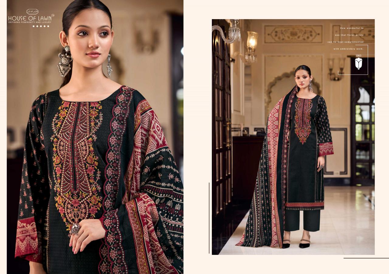 House Of Lawn Bin Saeed catalog pakistani lawn suits wholesale in bangladesh