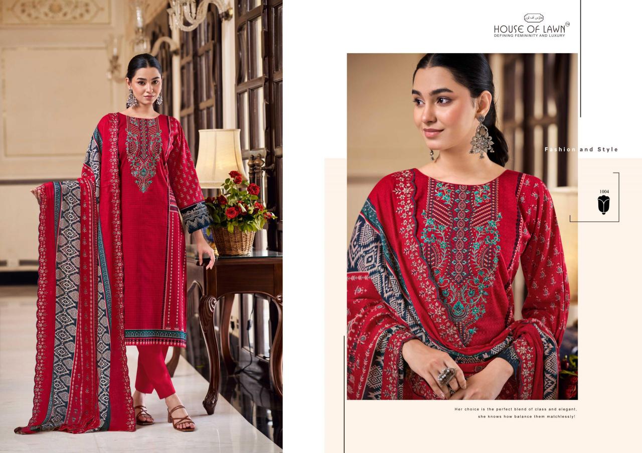 House Of Lawn Bin Saeed catalog pakistani lawn suits wholesale in bangladesh