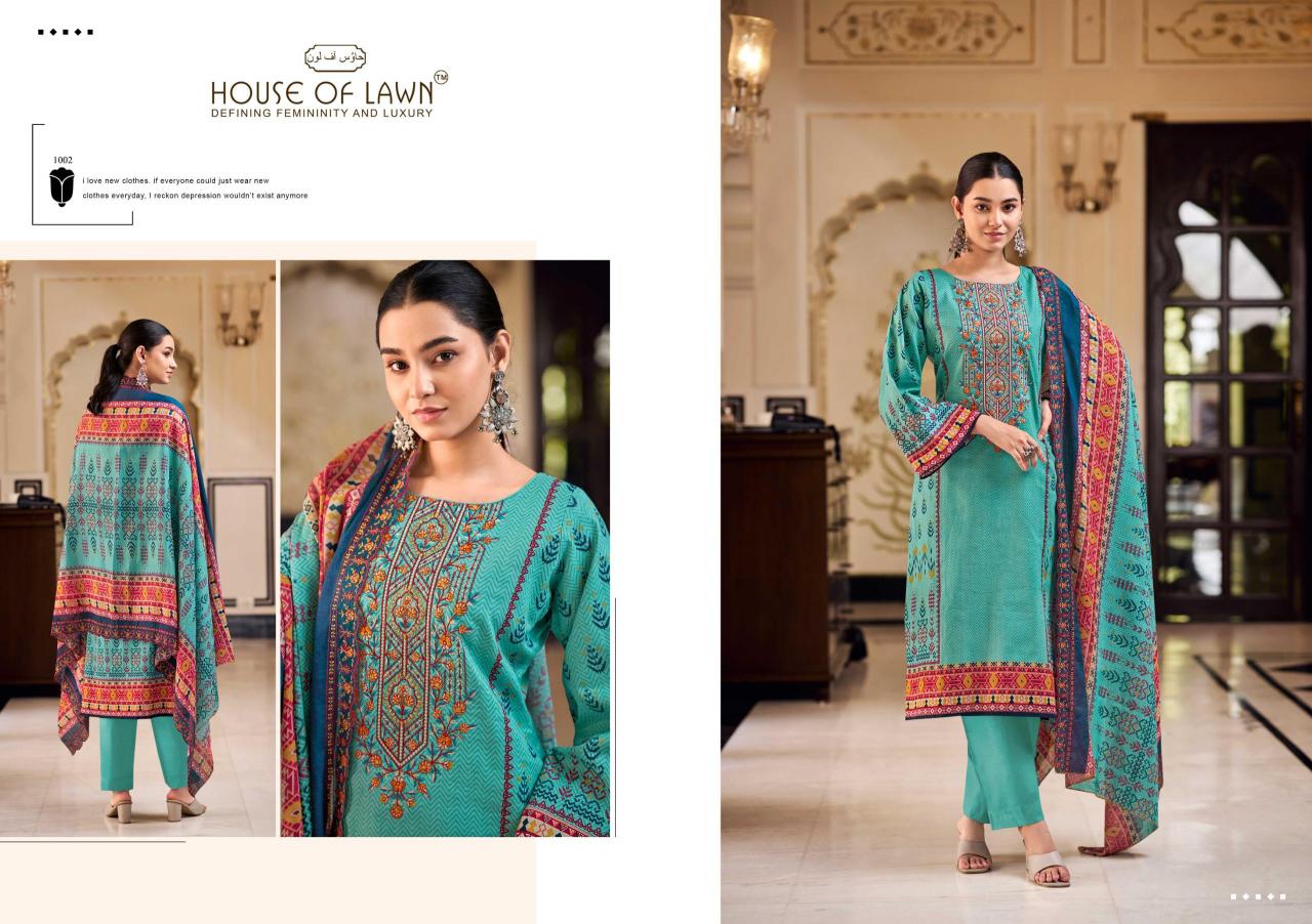House Of Lawn Bin Saeed catalog pakistani lawn suits wholesale in bangladesh