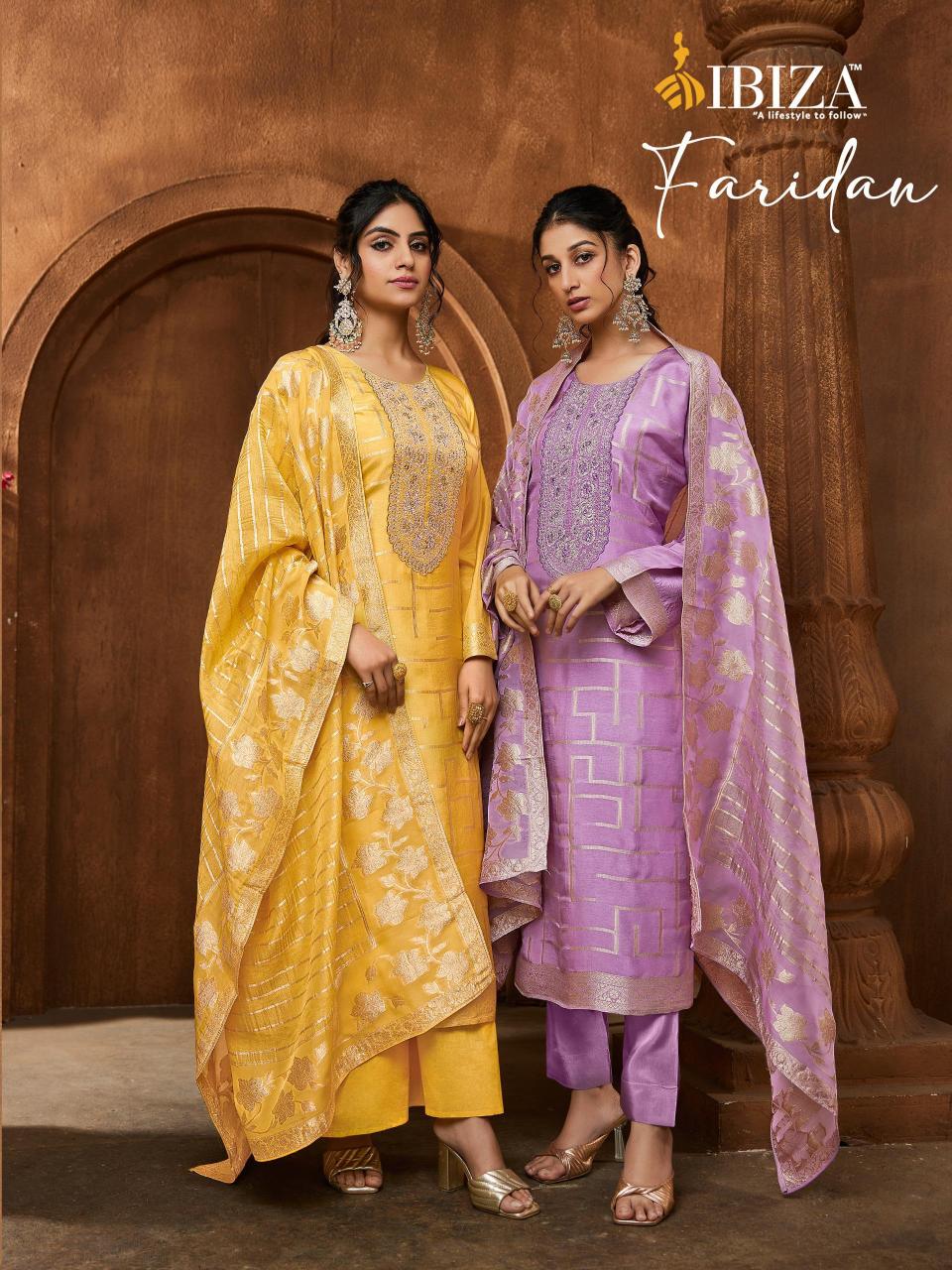 Ibiza Faridan catalog wholesale market for salwar kameez in delhi