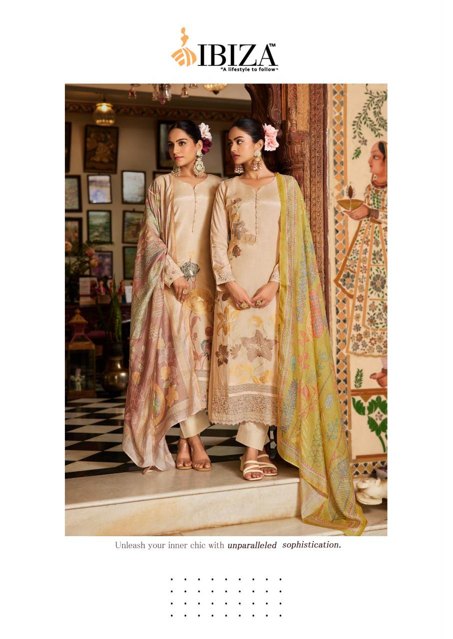 Ibiza Jasmine catalog unstitched salwar kameez suppliers in surat