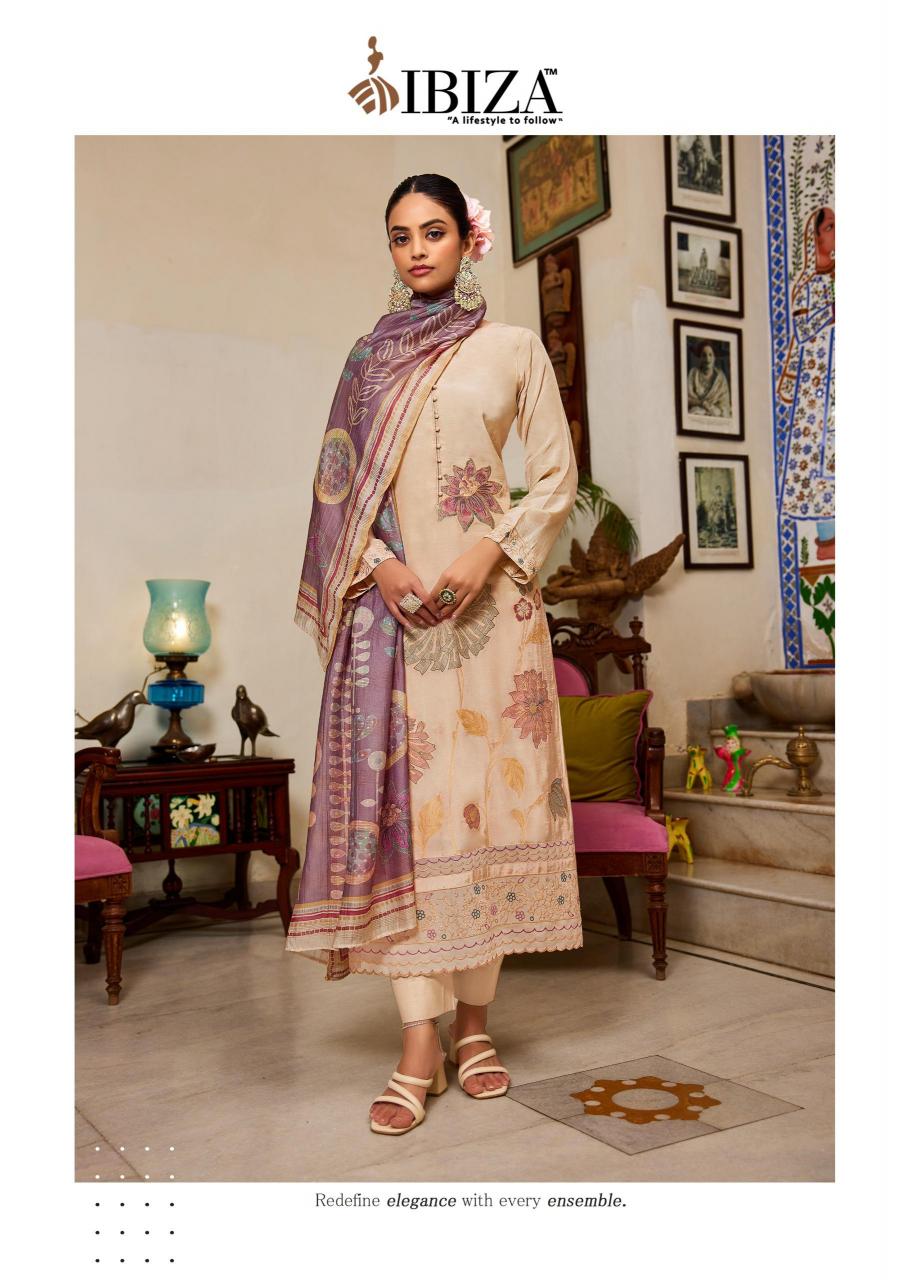 Ibiza Jasmine catalog unstitched salwar kameez suppliers in surat