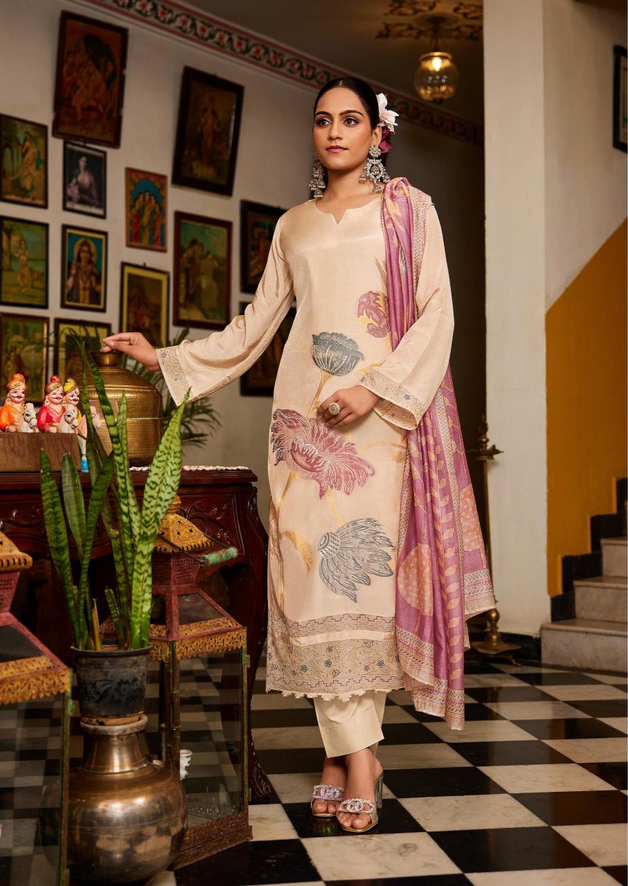 Ibiza Jasmine catalog unstitched salwar kameez suppliers in surat