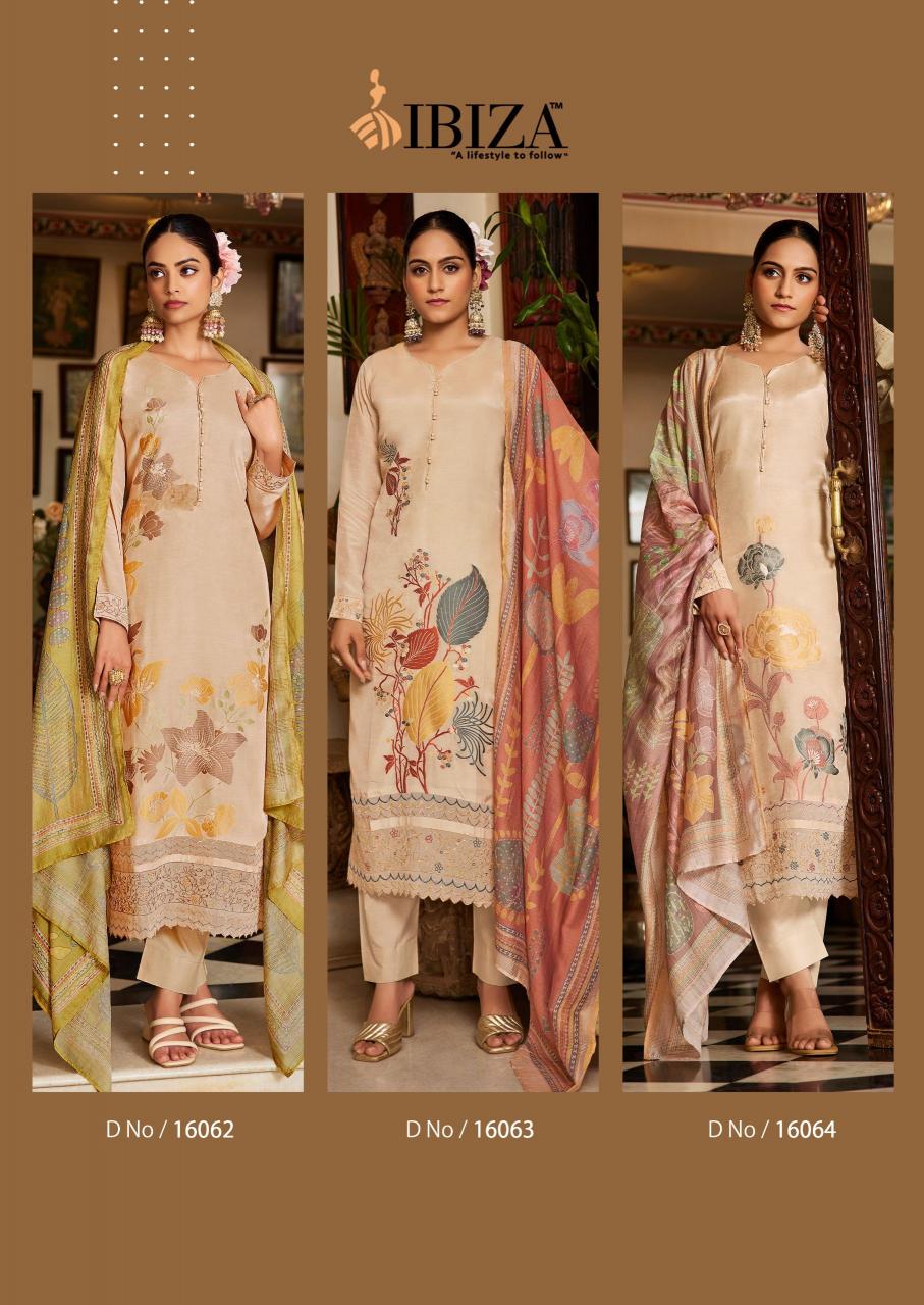 Ibiza Jasmine catalog unstitched salwar kameez suppliers in surat