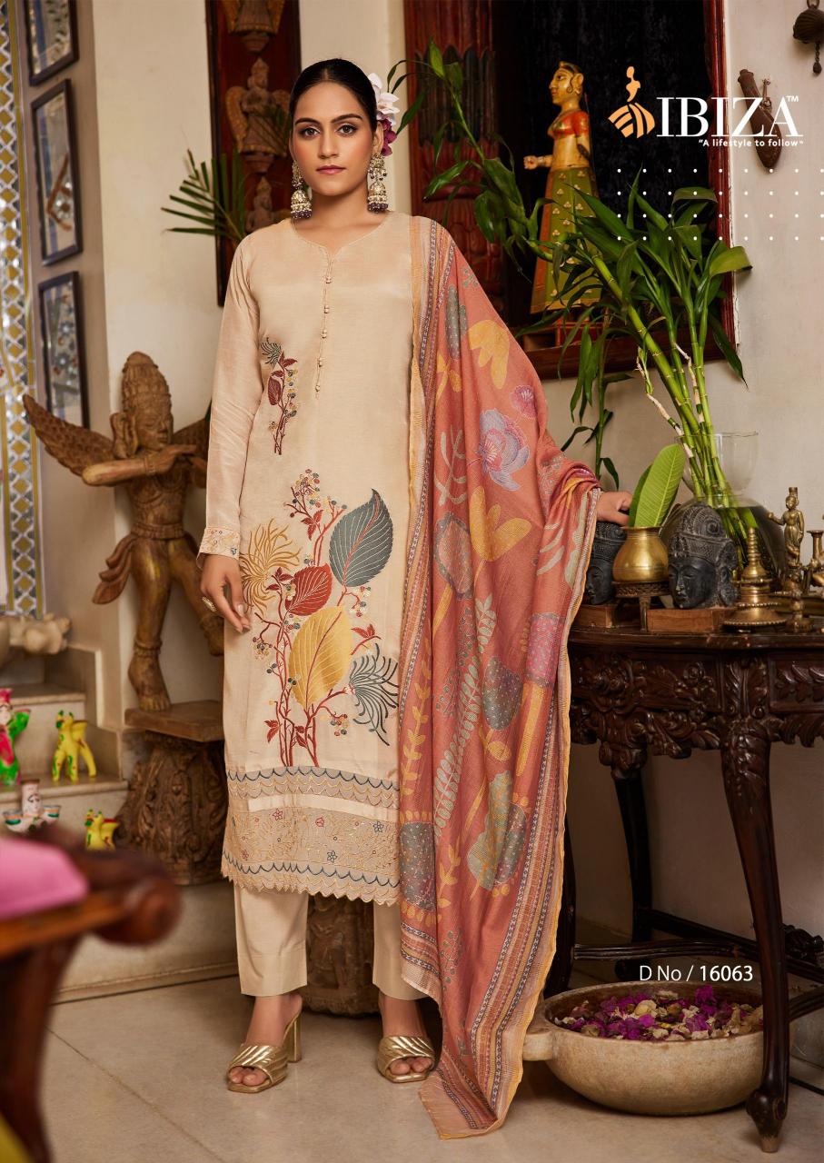 Ibiza Jasmine catalog unstitched salwar kameez suppliers in surat
