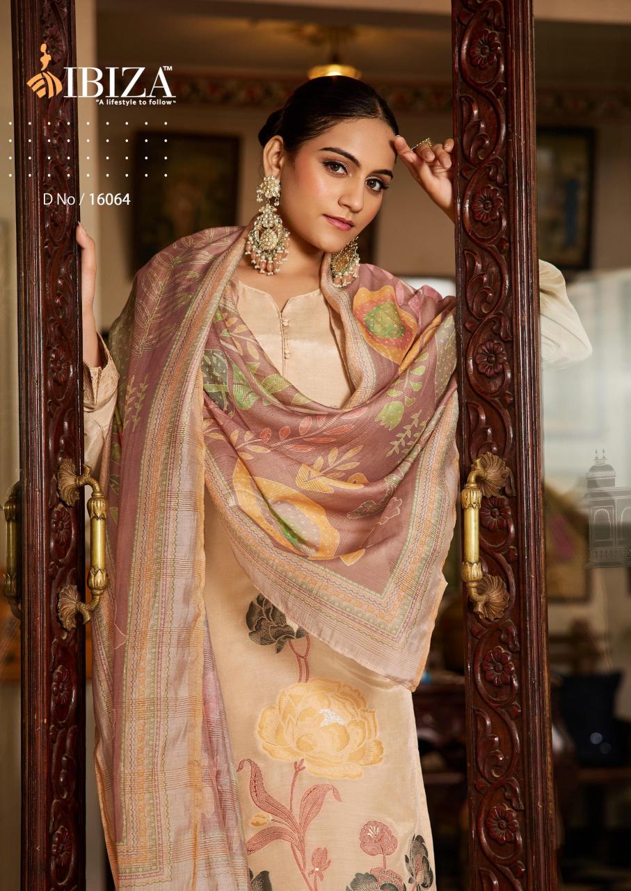 Ibiza Jasmine catalog unstitched salwar kameez suppliers in surat