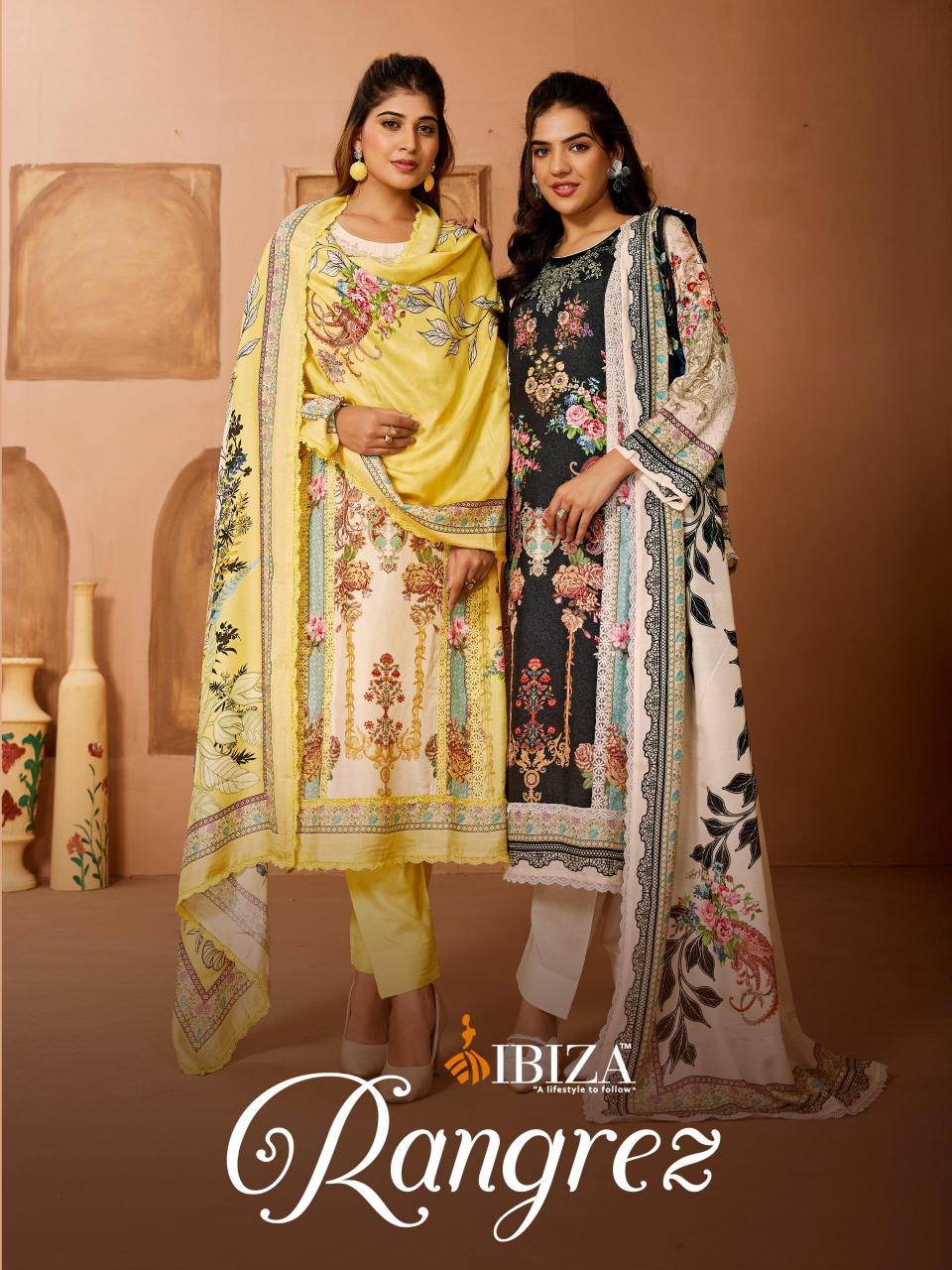 Ibiza Rangrez catalog wholesale unstitched salwar kameez suppliers
