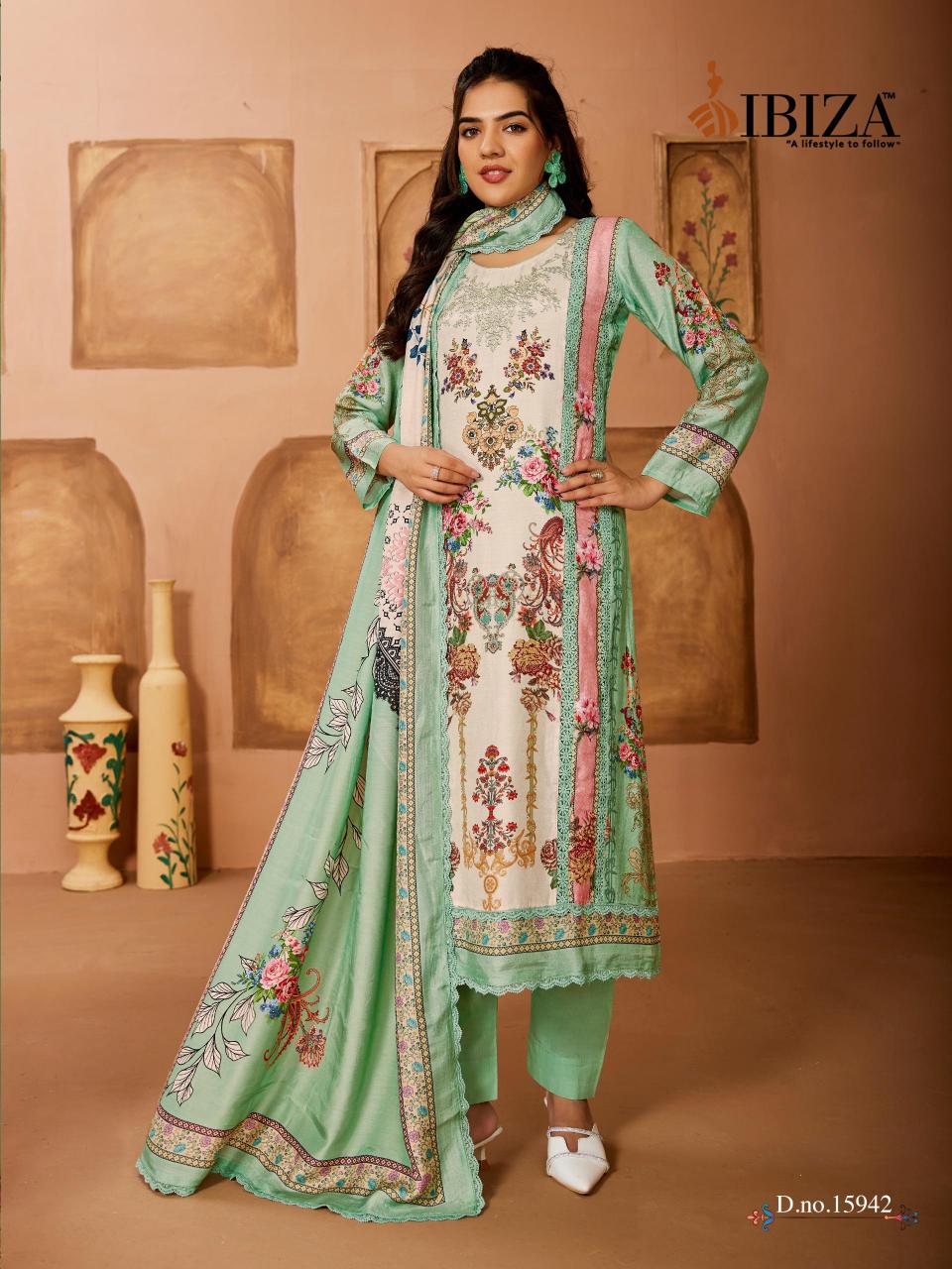 Ibiza Rangrez catalog wholesale unstitched salwar kameez suppliers