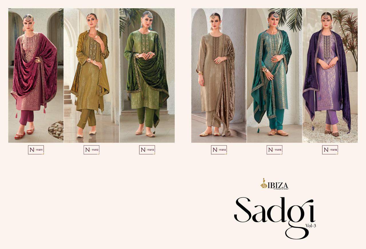 Ibiza Sadgi Vol 3 catalog surat salwar kameez