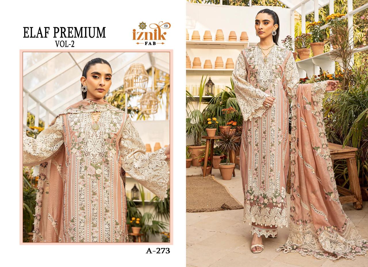 Iznik Elaf Premium vol 2 catalog buy wholesale pakistani suits online