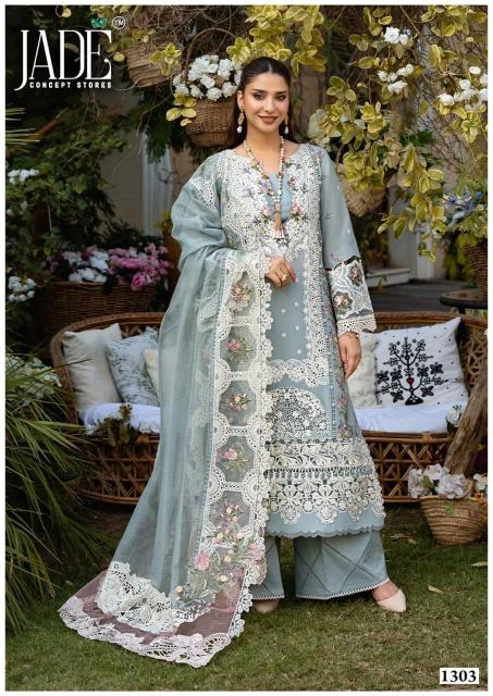 Jade Bin Saeed Vol 13 catalog cotton dress material wholesale